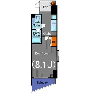 SYFORME KOMAZAWA-DAIGAKU【10階】の間取り