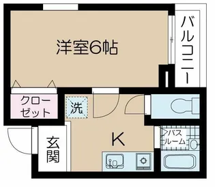 東京都新宿区新宿7【マンション】の間取り