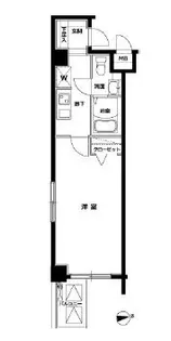 ラグジュアリーアパートメント品川シーサイド【4階】の間取り