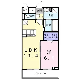 喜鈴【2階】の間取り