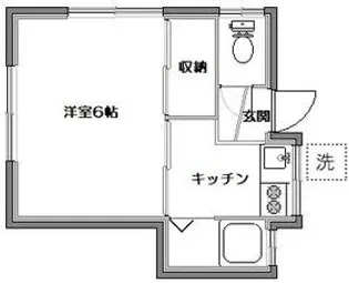 広瀬荘【1階】の間取り