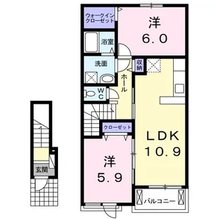 Amazing SquareC【2階】の間取り