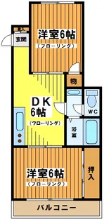 東京都調布市仙川町1【マンション】の間取り