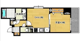 神奈川県横浜市南区宮元町1【マンション】の間取り
