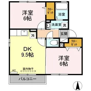 東京都武蔵村山市伊奈平5【アパート】の間取り