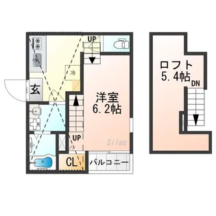 Kyo Maison伏見【1階】の間取り