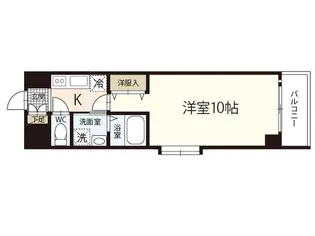 GRACE PARK CITY【6階】の間取り