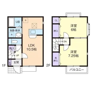 AZUR望月 Aの間取り