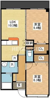 ProsperityPlace【2階】の間取り