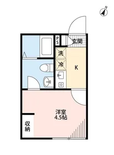 クロワッサン西小岩【3階】の間取り