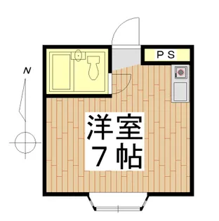 第3えりあビル【3階】の間取り