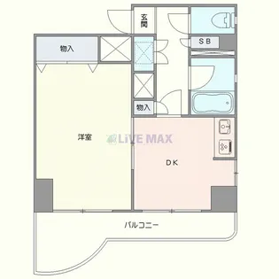 ベルク泉町【6階】の間取り