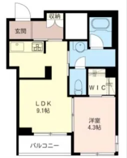 モンテ御嶽【2階】の間取り