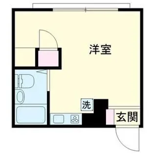 エリア中山【2階】の間取り