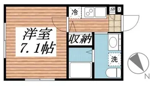 chainon津田沼(シェノンツダヌマ)【1階】の間取り