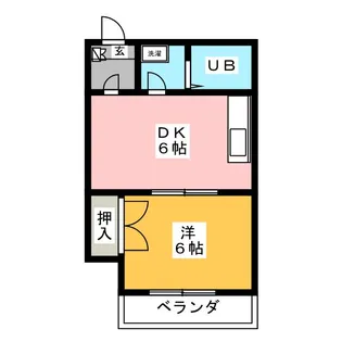松本マンション【3階】の間取り