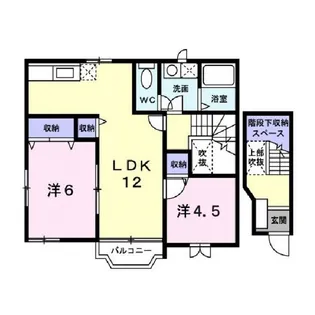 パシフィック ヒルズ【2階】の間取り