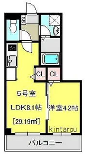 Pacifica【2階】の間取り
