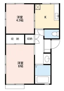 ドレミファ荘【1階】の間取り