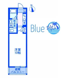 Felice江の島【2階】の間取り