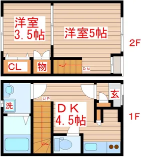 ローザハイム通町の間取り