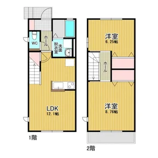 アークガーデン【1階】の間取り