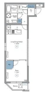 SYFORME NEXT IKEBUKURO WEST【4階】の間取り