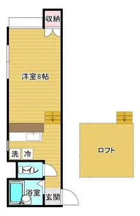 シャトーブランシェ【2階】の間取り