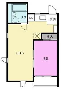 マリーエII【2階】の間取り