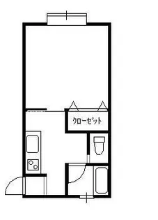 ハピネスつきがおかC【2階】の間取り