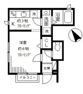 コージーテラス【1階】の間取り