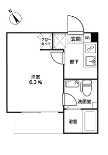 YAMATE HOMES【3階】の間取り
