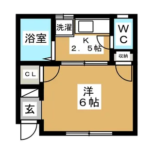 ヴェルデ戸越【1階】の間取り