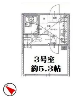 リーヴェルポート横浜南アジュール【2階】の間取り