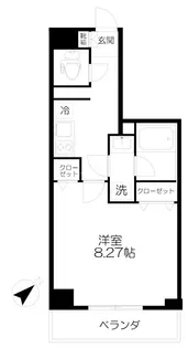 ルリアン吉祥寺【4階】の間取り