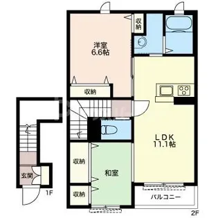 オーキッドガーデンIIIの間取り