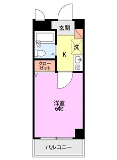 ハイツアオキ第3【2階】の間取り