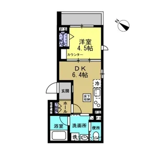 PUFF【1階】の間取り