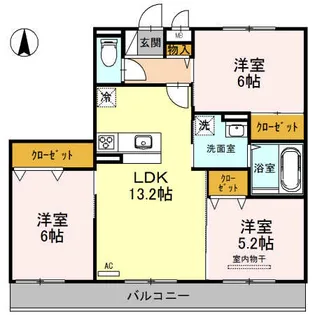 KOJIKA【3階】の間取り