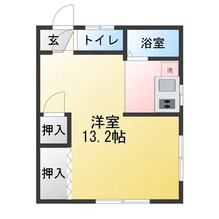 第三大川荘【2階】の間取り