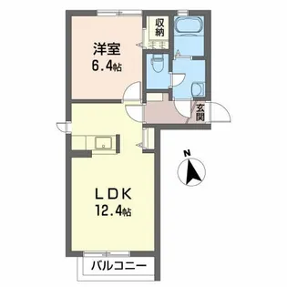 シャーメゾン青葉【2階】の間取り