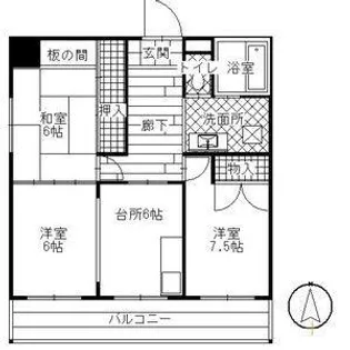 イミソーレ岩倉【2階】の間取り
