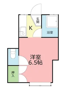 首藤アパート【1階】の間取り