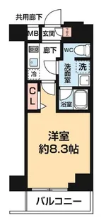 ARCOBALENO KANAMACHIII【2階】の間取り