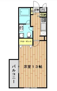 DEPARTURE【2階】の間取り