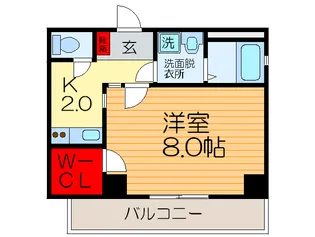ドマ-ニ【9階】の間取り