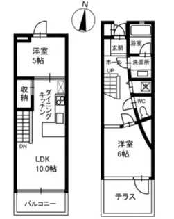 DAMIER-Aの間取り