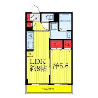 リヒトハイム【1階】の間取り
