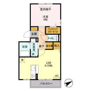 アールズ・コート【3階】の間取り