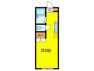 法橋ハイツA棟【1階】の間取り
